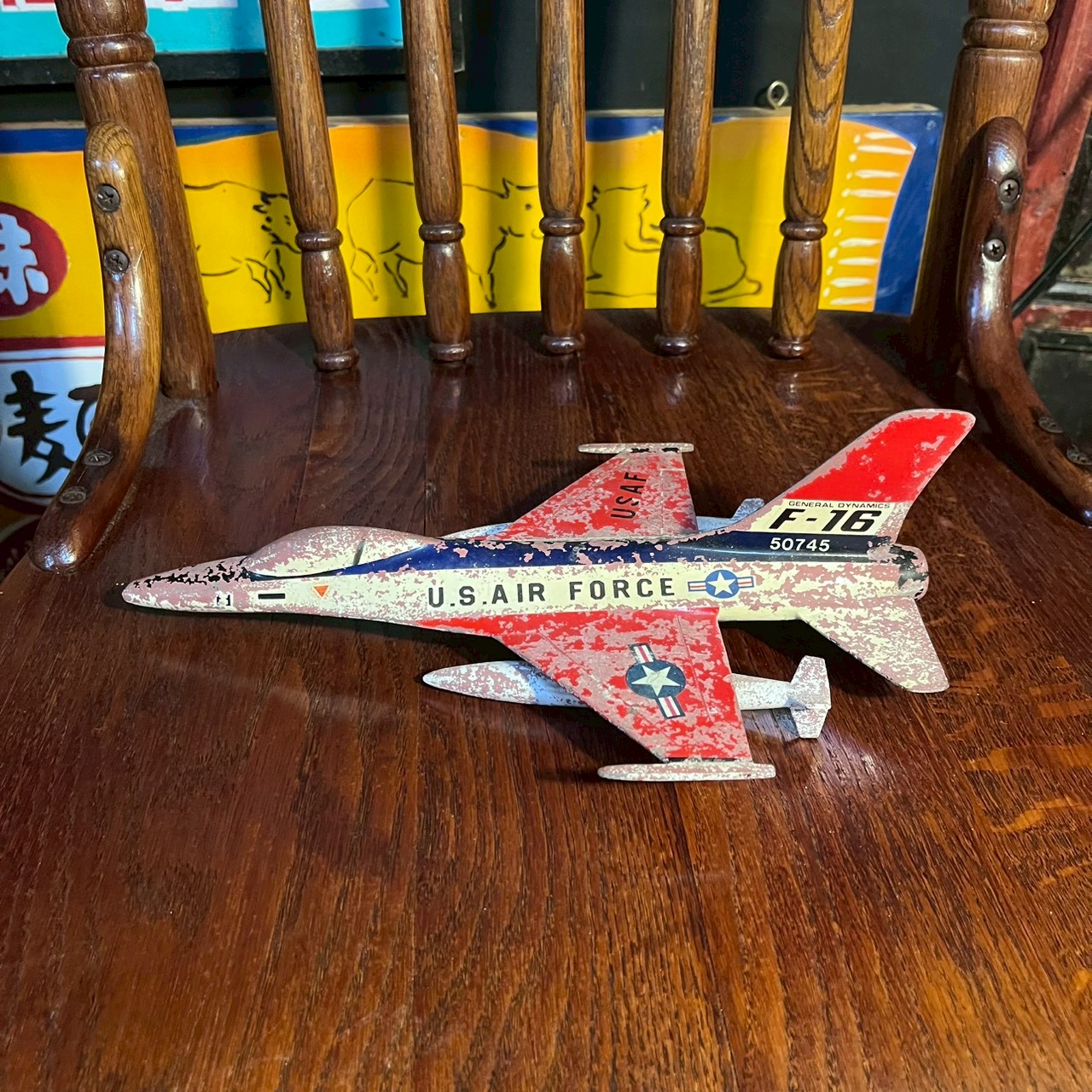 F-16 model – cast aluminium C. 1980s / F-16 鑄鋁模型-約1980年代